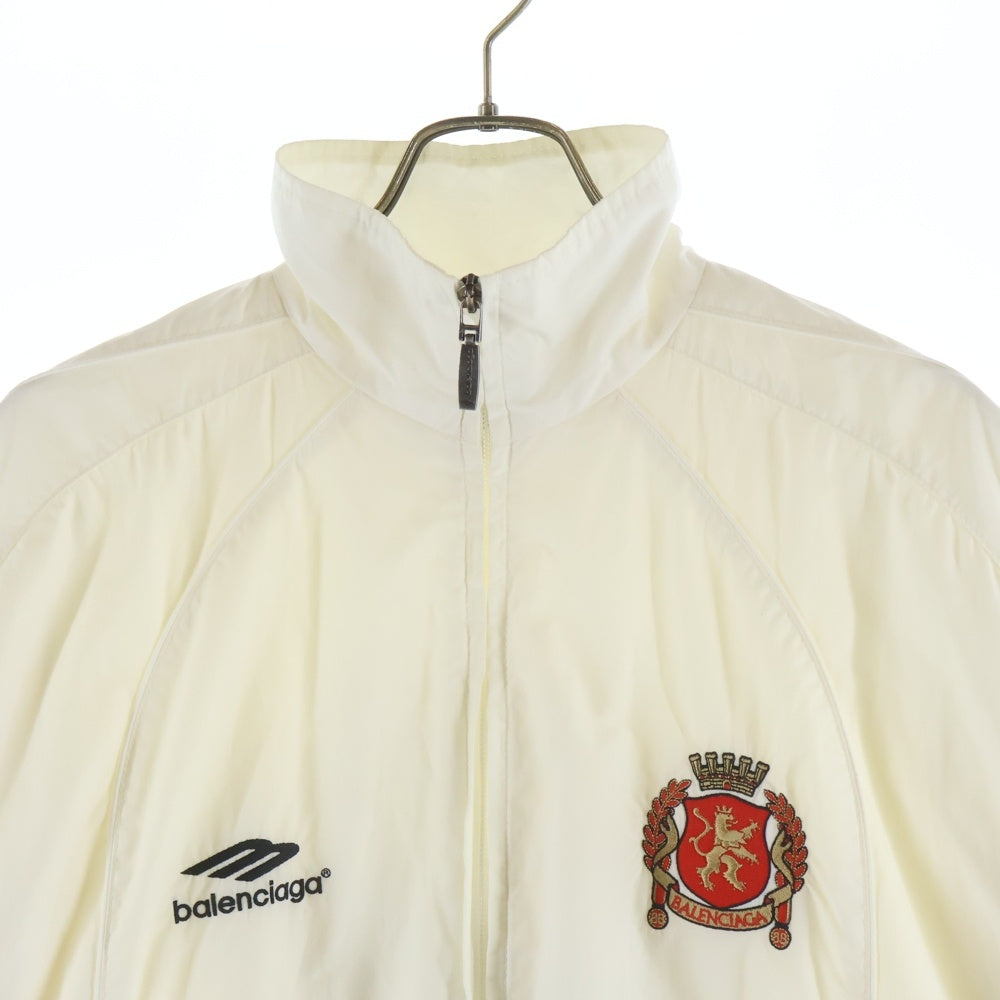 BALENCIAGA(バレンシアガ) 24SS PARIS SOCCER TRACKJACKET ナイロン トラックジャケット ホワイト 780891 TPQ38