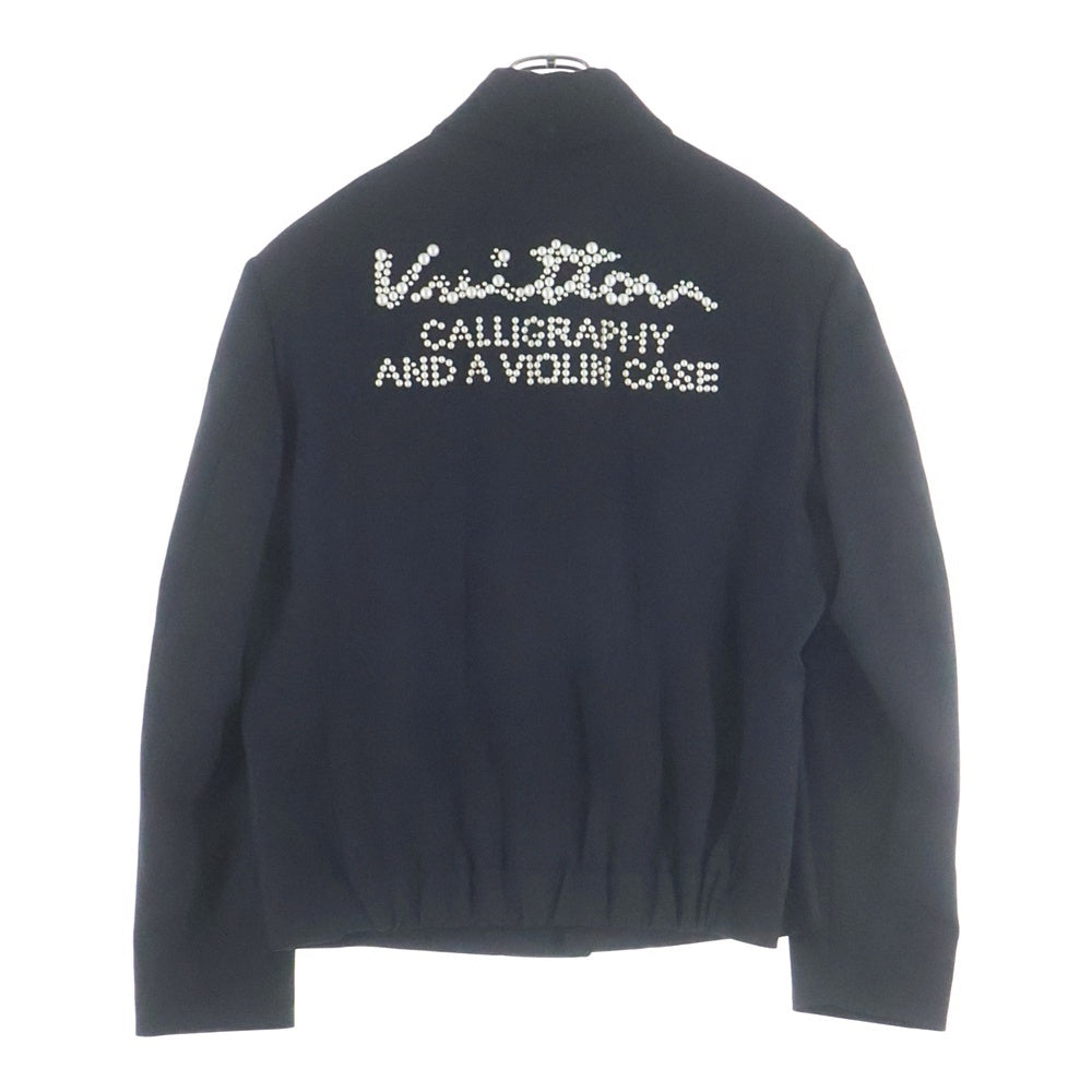 LOUIS VUITTON(ルイヴィトン) 24SS エンベリッシュド パール ジャケット ブルゾン ブラック RM241M FSC HQB31E