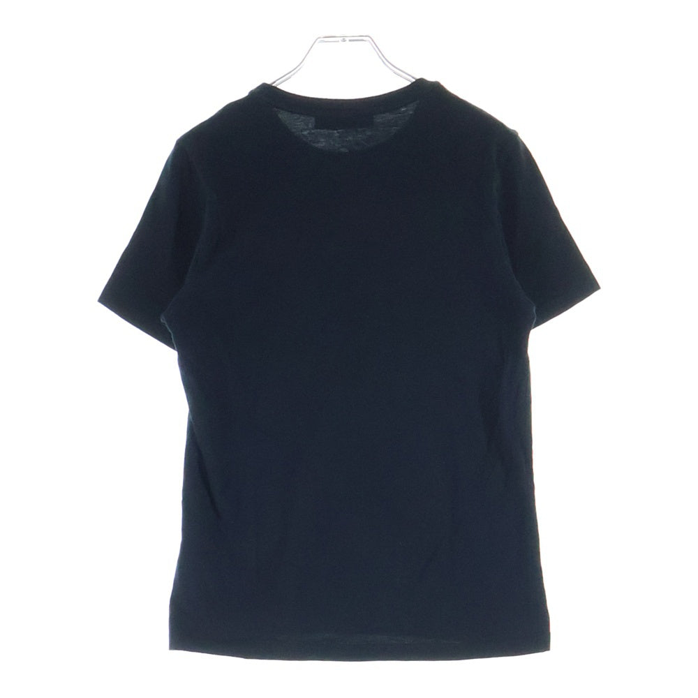 JIMMY CHOO(ジミーチュウ) フロントロゴプリント クルーネック半袖Tシャツカットソー ブラック レディース J000131625