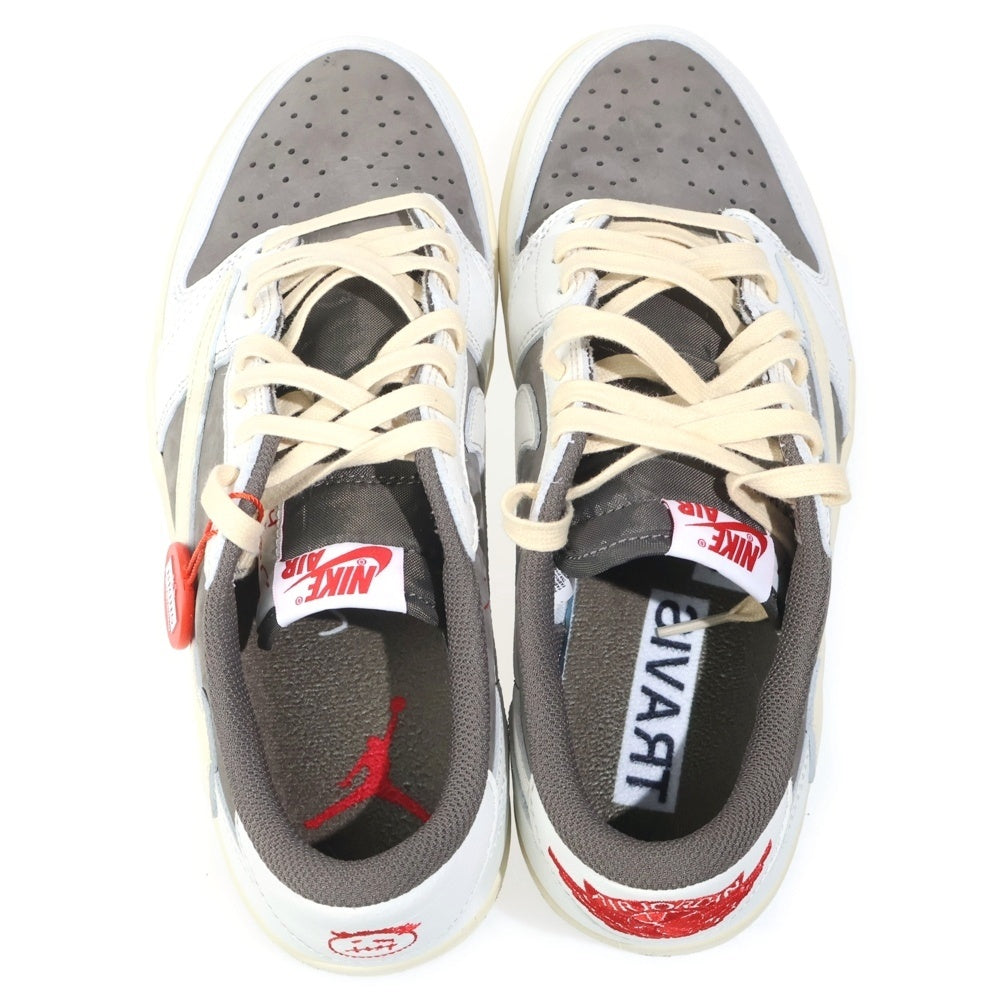 NIKE(ナイキ) ×TRAVIS SCOTT AIR JORDAN1 LOW OG SP トラヴィススコット エアジョーダン1 リバースモカ ローカットスニーカー ベージュ US9/27cm DM7866-162