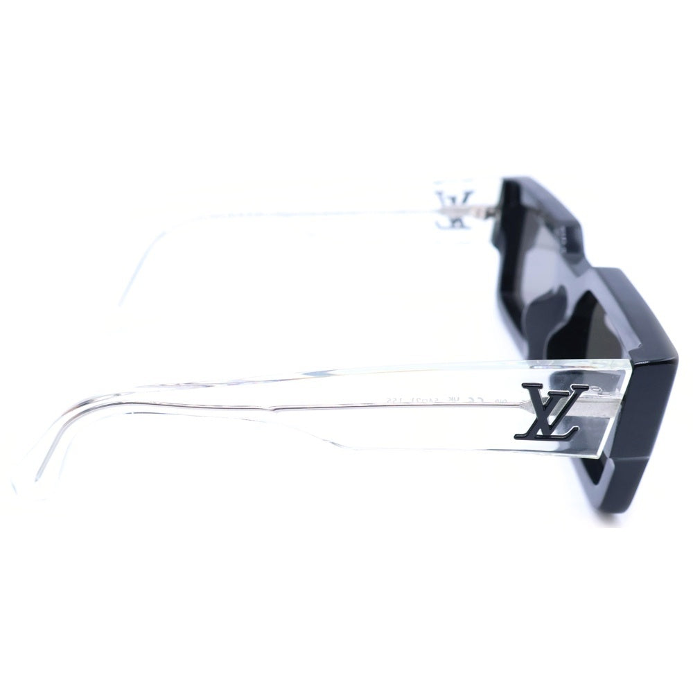 LOUIS VUITTON(ルイヴィトン) LV Clash Square Sunglasses クラッシュサングラス クリアフレーム アイウェア 眼鏡 ブラック/クリア Z1580E
