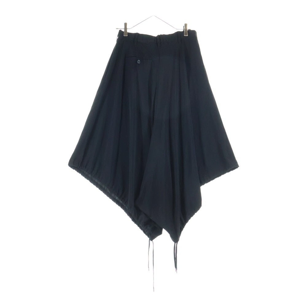 B Yohji Yamamoto(ビー ヨウジヤマモト) 20SS タキシード ワイドタック ハーフパンツ ブラック HN-P59-500