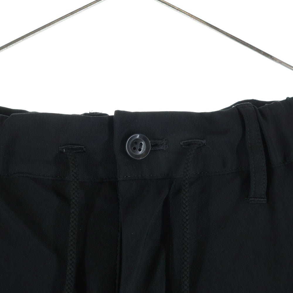B Yohji Yamamoto(ビー ヨウジヤマモト) 20SS タキシード ワイドタック ハーフパンツ ブラック HN-P59-500