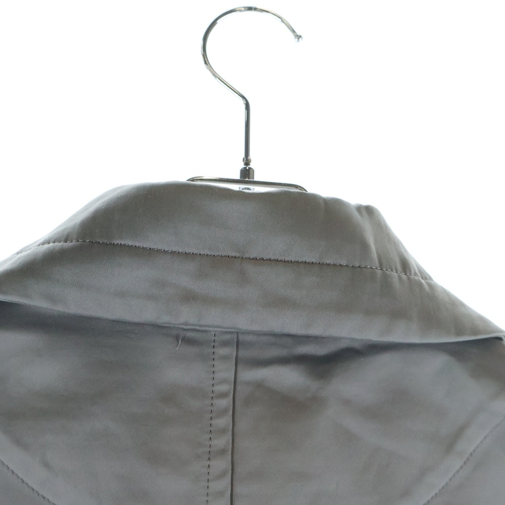 YOHJI YAMAMOTO REGULATION(ヨウジヤマモト レギュレーション) Cape Poncho Jacket アシンメトリー ポンチョ グレー FV-J51-007