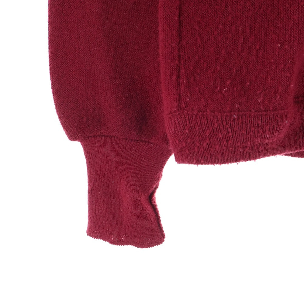LACOSTE(ラコステ) 70s IZOD ワンポイントロゴ クルーネックニットセーター レッド