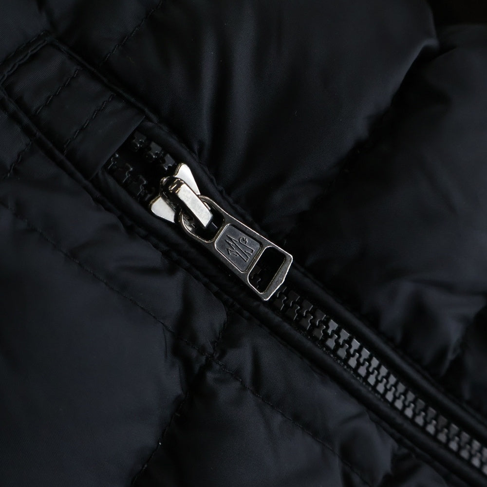 MONCLER(モンクレール) 17AW MAGLIONE TRICOT CARDIGAN C20919412700 マグリオン ニット切替ジップアップダウンジャケット ブラック
