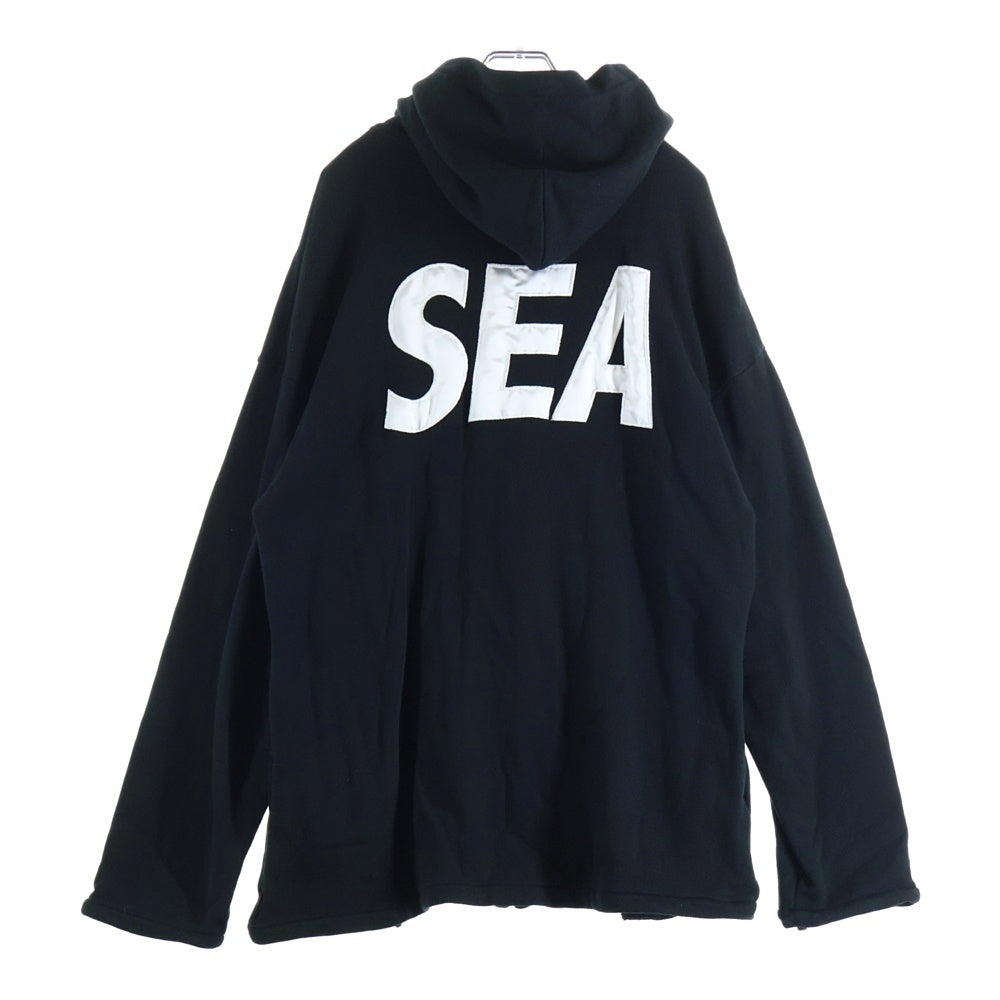 WIND AND SEA(ウィンダンシー) 19AW SEA BIG ZIP HOODIE WDS-19A-SW-09