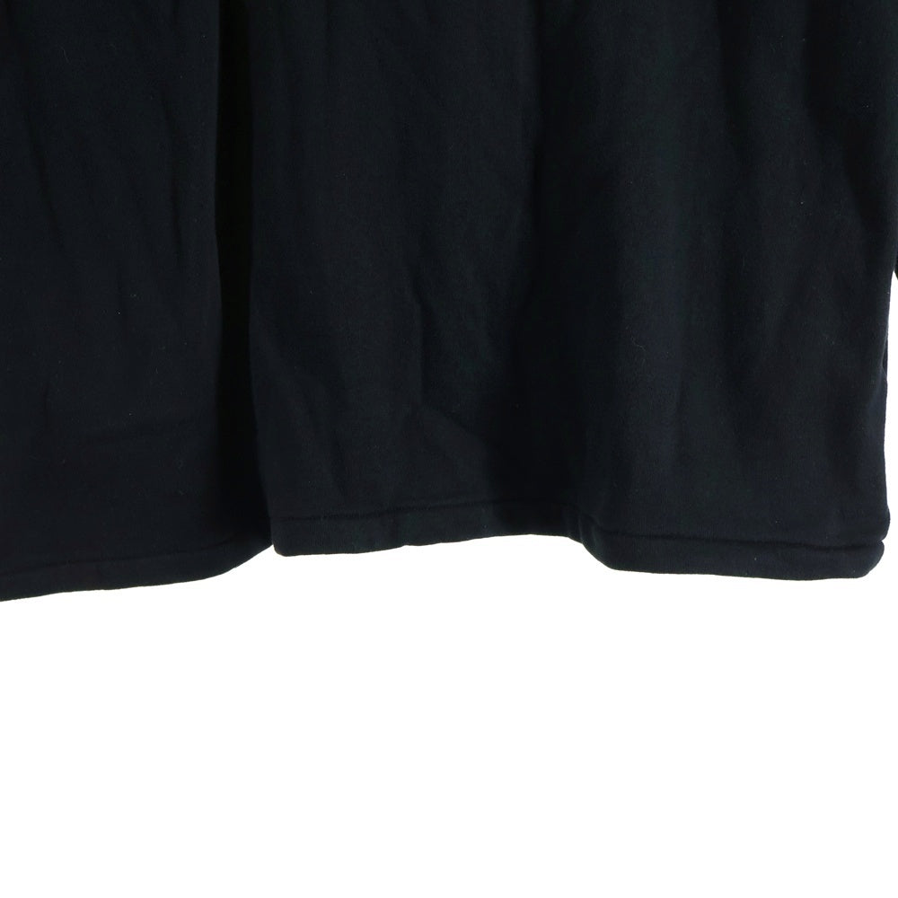 WIND AND SEA(ウィンダンシー) 19AW SEA BIG ZIP HOODIE WDS-19A-SW-09 ロゴプリント オーバーサイズ ジップパーカー ブラック