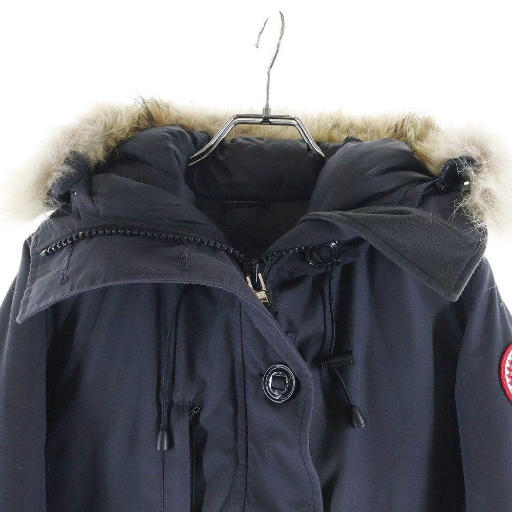 CANADA GOOSE(カナダグース) CHARLOTTE PARKA 2300JL シャーロットパーカー ジップアップ ファーフーデッド ダウンジャケット ネイビー レディース