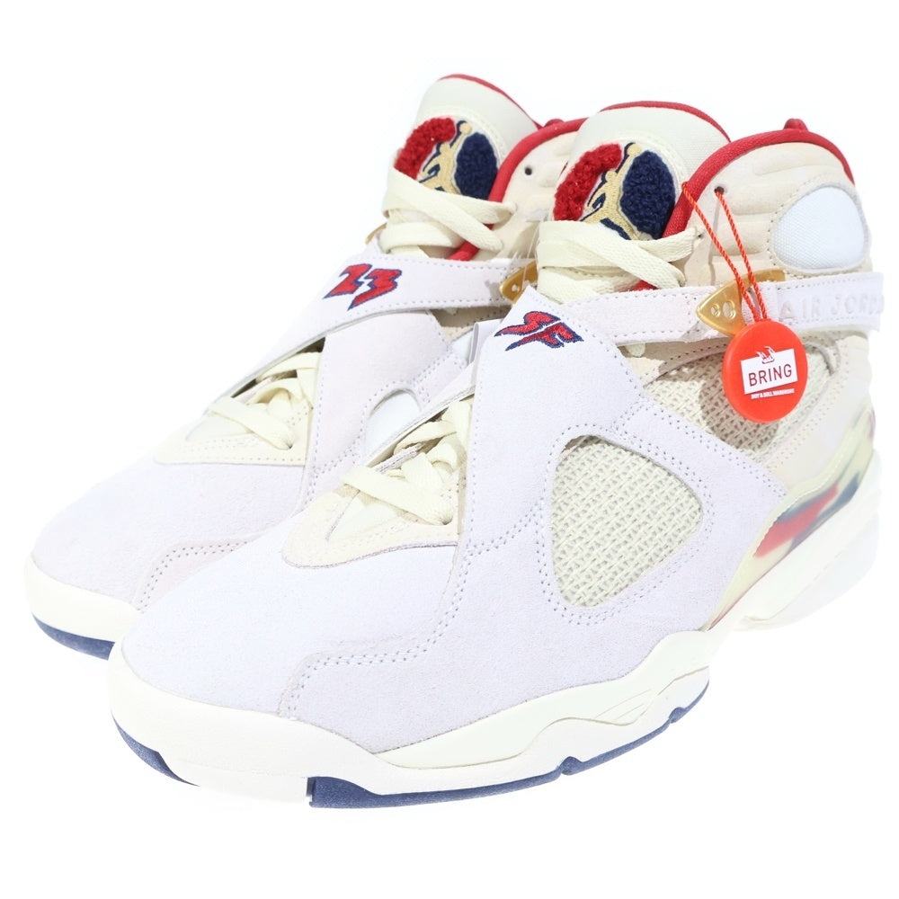 NIKE(ナイキ) ×SoleFly Nike Air Jordan 8 Retro SP Mi Casa Es Su Casa ソールフライ ジョーダン8 レトロ ホワイト US8.5/26.5cm FJ2850-107