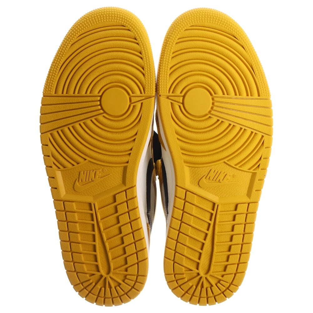 NIKE(ナイキ) Air Jordan 1 Retro High OG Yellow Ochre エアジョーダン1 レトロ ハイ OG イエローオークル イエロー/ホワイト US8/26cm DZ5485-701