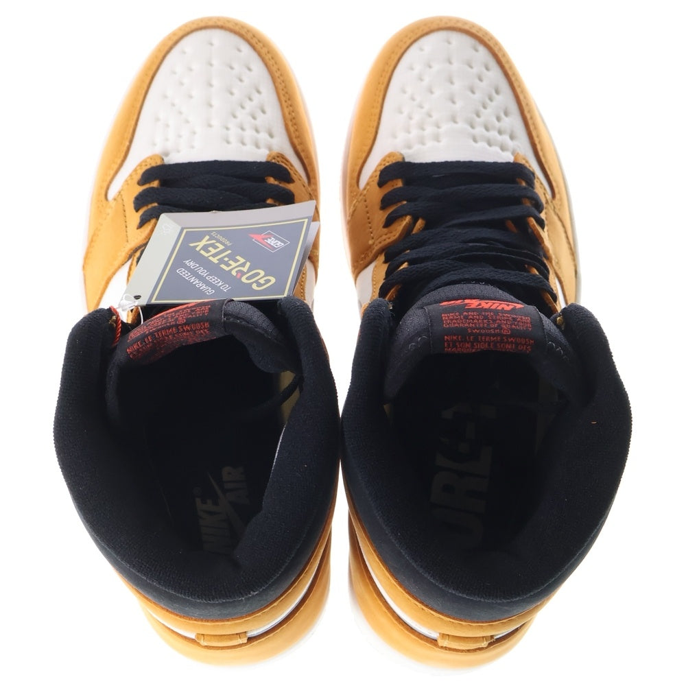 NIKE(ナイキ) AIR JORDAN 1 ELEMENT GORE-TEX LIGHT CURRY エアジョーダン1エレメント ゴアテックス ライトカレー ハイカットスニーカー US8 DB2889-700