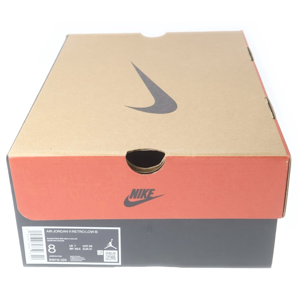 NIKE(ナイキ) Air Jordan 11 Low IE Bred エアジョーダン11 ロー IE ブレッド ブラック US8/26cm 919712-023
