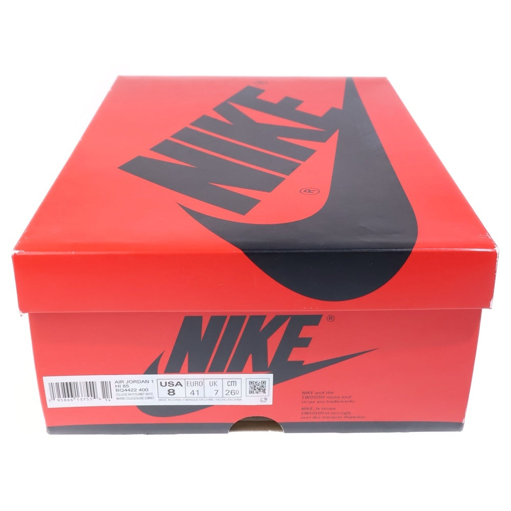 NIKE(ナイキ) Air Jordan 1 High 85 Georgetown エアジョーダン1 ハイ 85 ジョージタウン ネイビー/グレー US8/26cm BQ4422-400