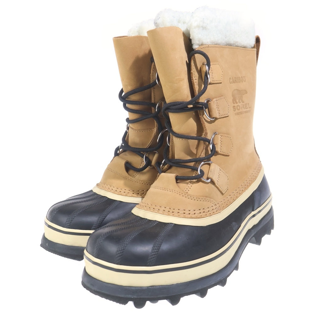 SOREL(ソレル) CARIBOU SNOW BOOT カリブー スノーブーツ ブラウン/ブラック US8/26cm NM1000-281