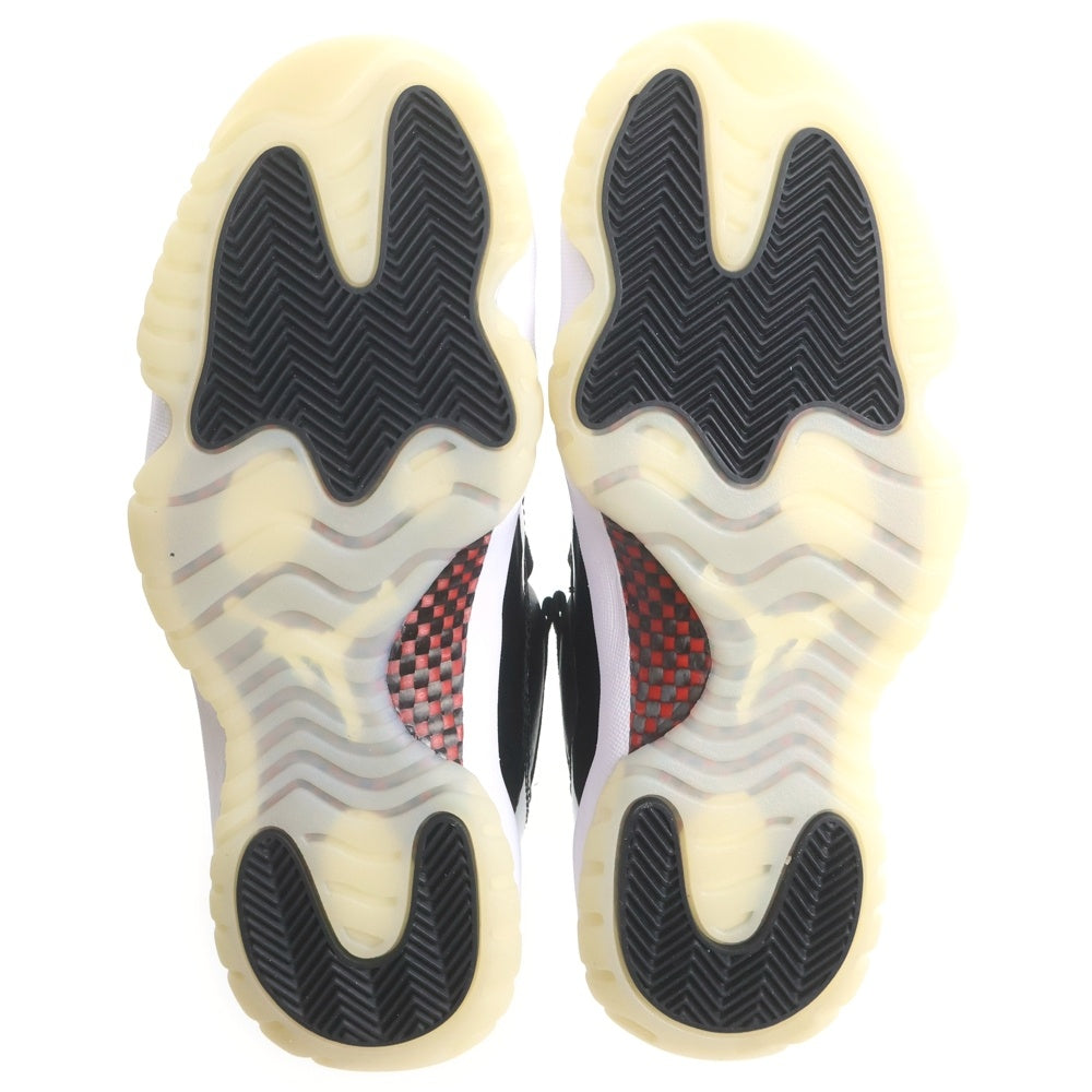 NIKE(ナイキ) AIR JORDAN11 RETRO LOW 72-10 エアジョーダン11 ローカットスニーカー ブラック/ホワイト US8/26cm AV2187-001