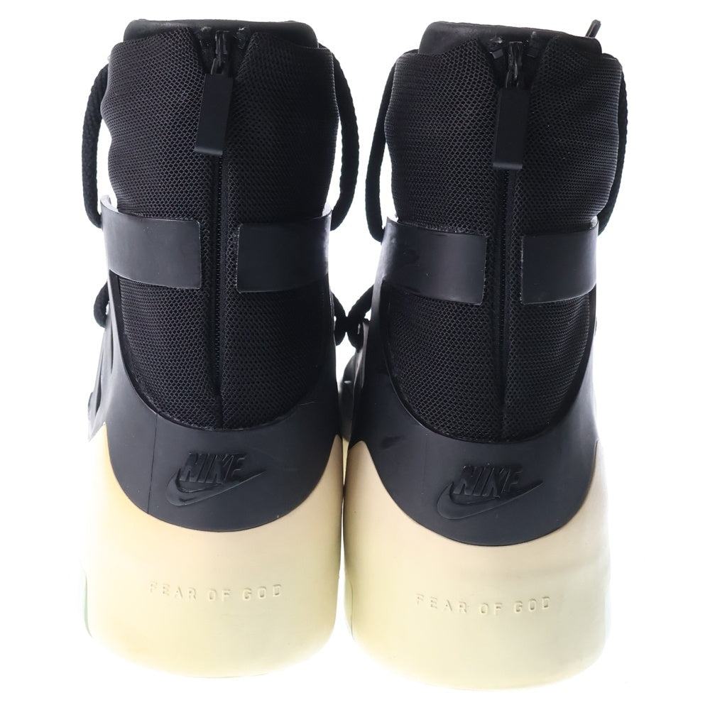 NIKE(ナイキ) AIR FEAR OF GOD 1 AR4237-001 エアフィアオブゴッド1 ハイカットスニーカー ブラック/ホワイト