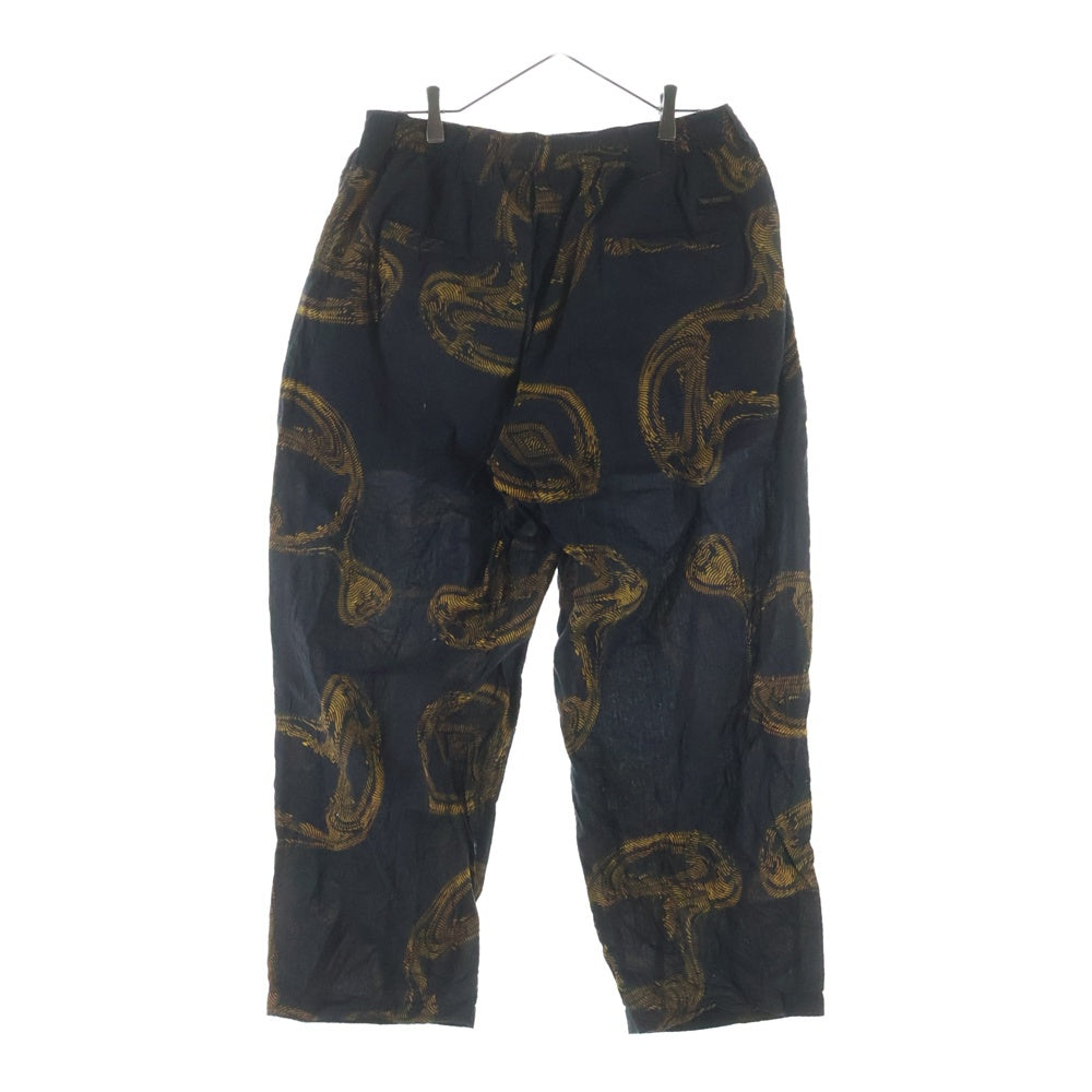 TIGHTBOOTH(タイトブース) 24SS DABS BALLOON PANTS 総柄 バルーン パンツ ブラック