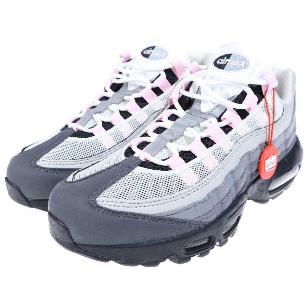 NIKE(ナイキ) AIR MAX 95 GUNSMOKE PINK FOAM エアマックス ガンスモーク ピンク フォーム ホワイト/グレー/ピンク US9.5/26.5cm