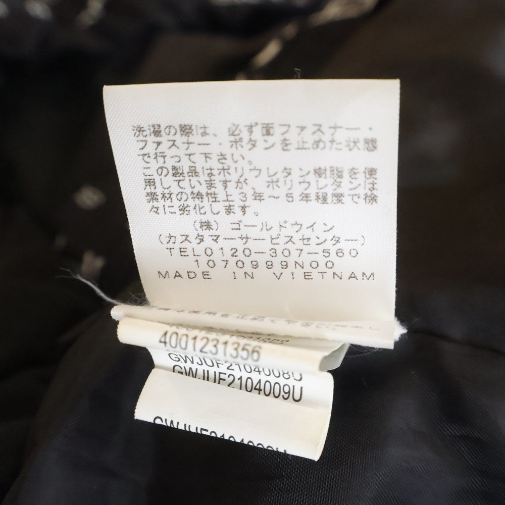 SUPREME(シュプリーム) 21AW ×THE NORTH FACE Steep Tech Apogee Jacket ロゴプリント ジップアップジャケット ブラック/ホワイト NP521021