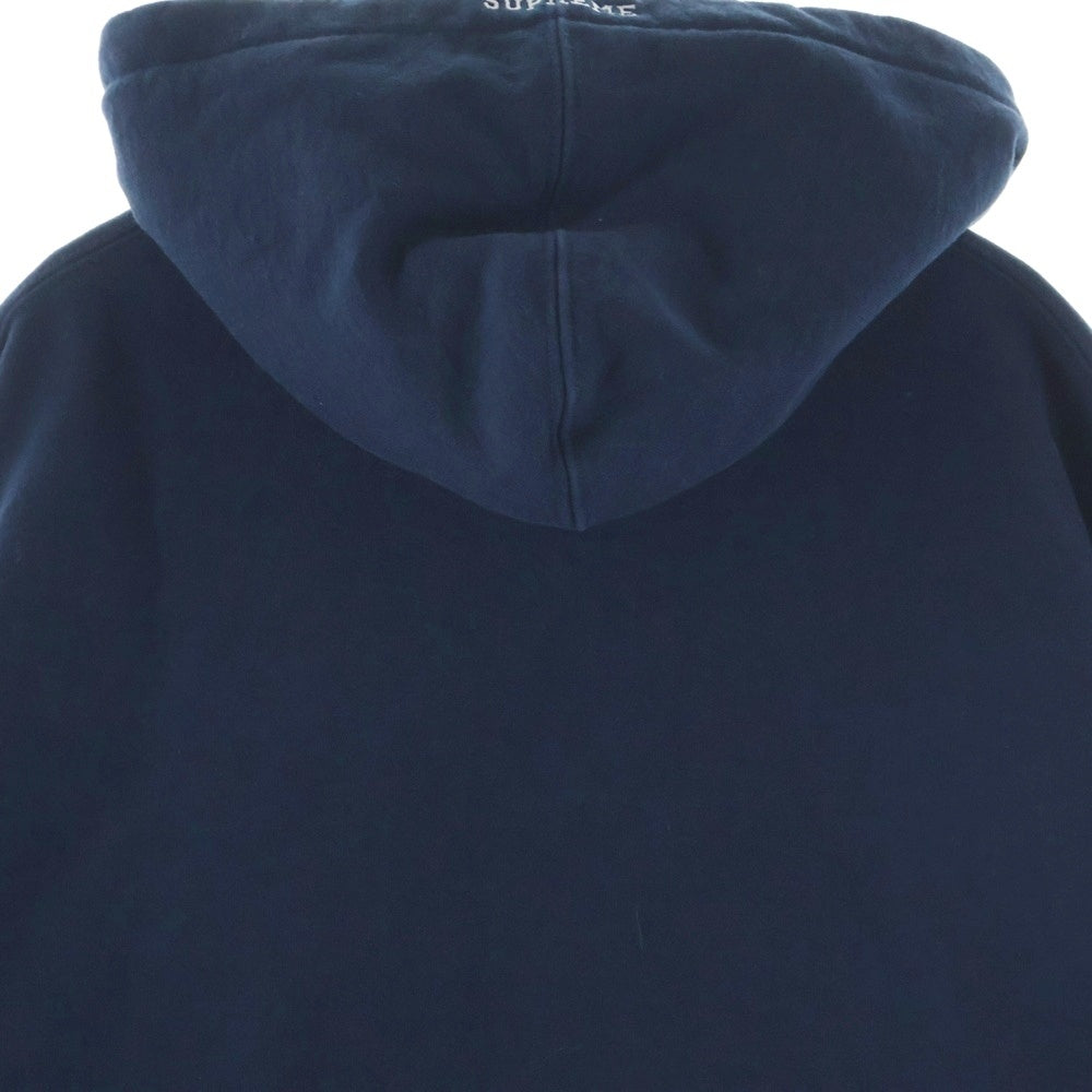 SUPREME(シュプリーム) 24AW Kate Moss Hooded Sweatshirt ケイトモス フロントプリントプルオーバーパーカー フーディ ネイビー