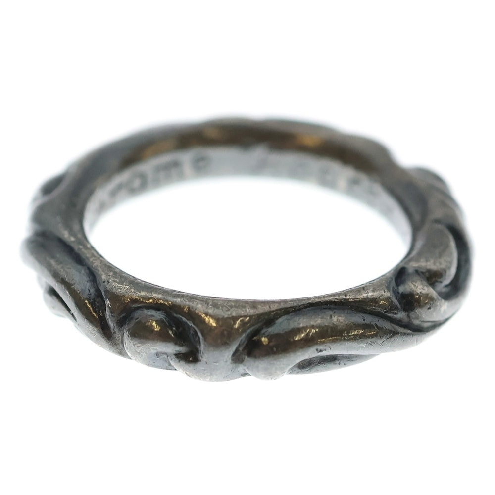 CHROME HEARTS(クロムハーツ) SCRL BAND スクロールバンド リング シルバー BCA351