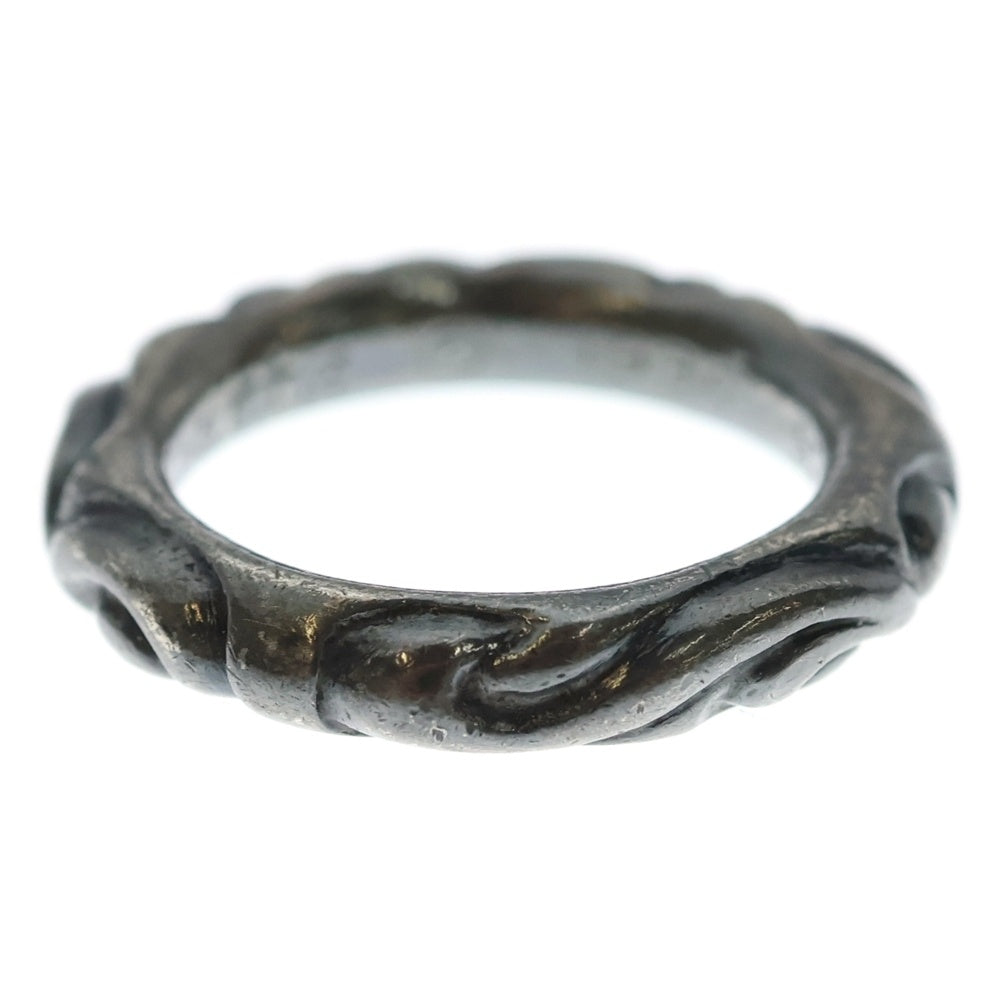 CHROME HEARTS(クロムハーツ) SCRL BAND スクロールバンド リング シルバー BCA351