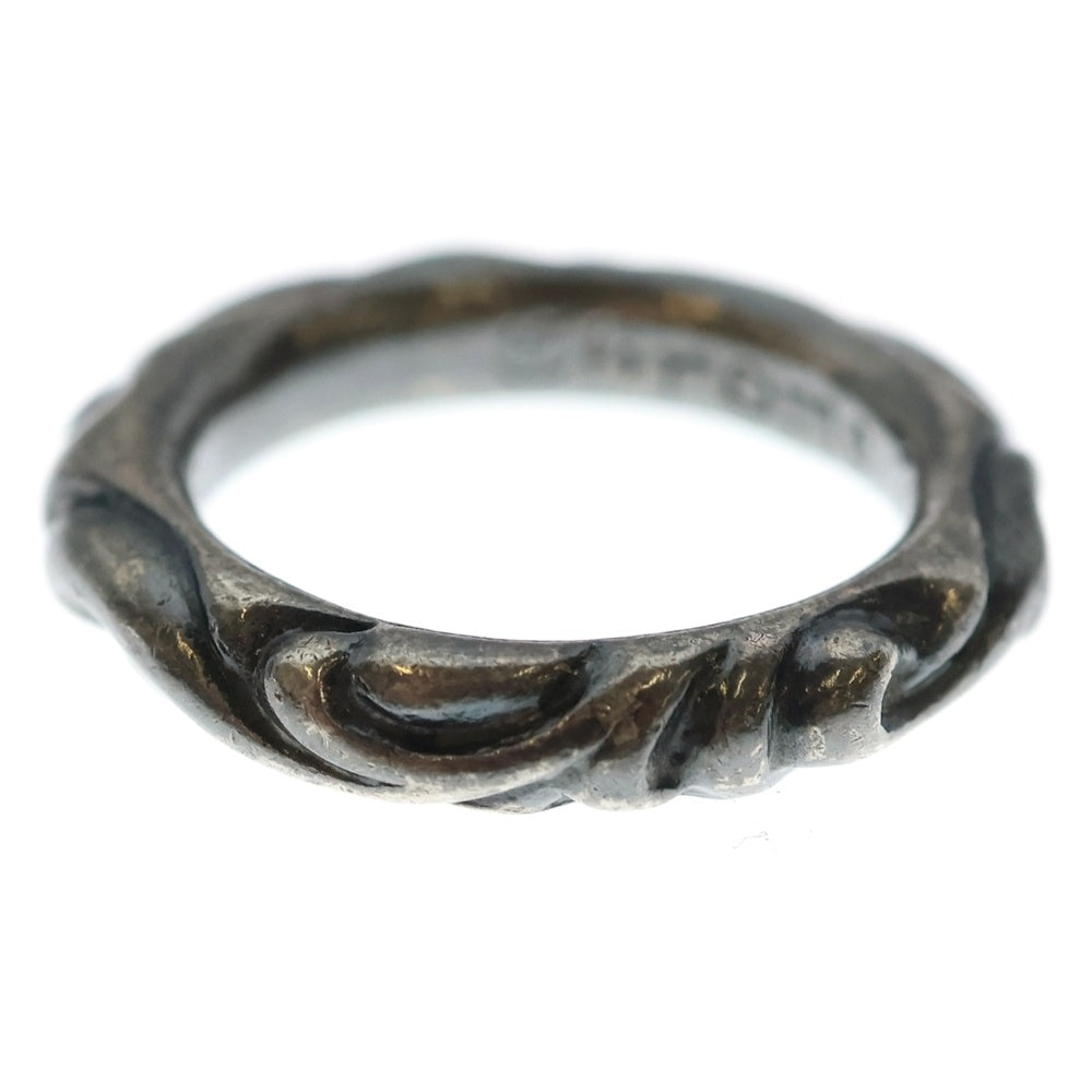 CHROME HEARTS(クロムハーツ) SCRL BAND スクロールバンド リング シルバー BCA351