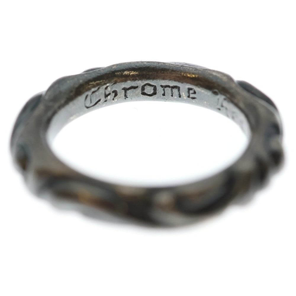 CHROME HEARTS(クロムハーツ) SCRL BAND スクロールバンド リング シルバー BCA351