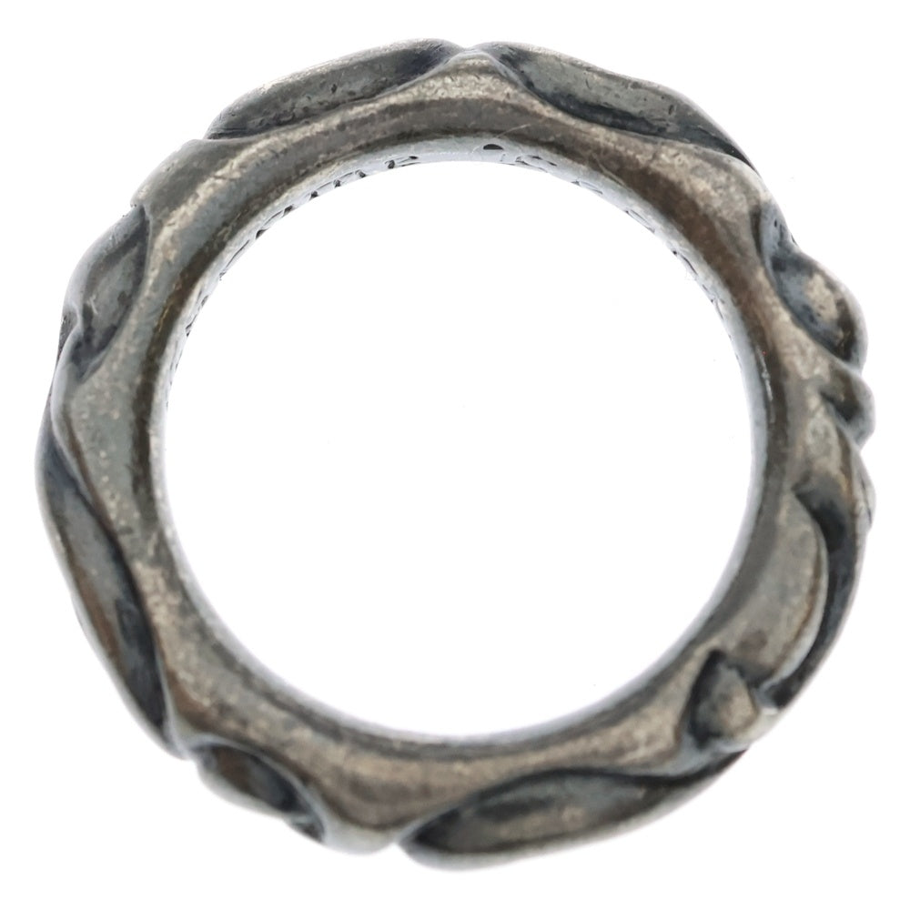 CHROME HEARTS(クロムハーツ) SCRL BAND スクロールバンド リング シルバー BCA351