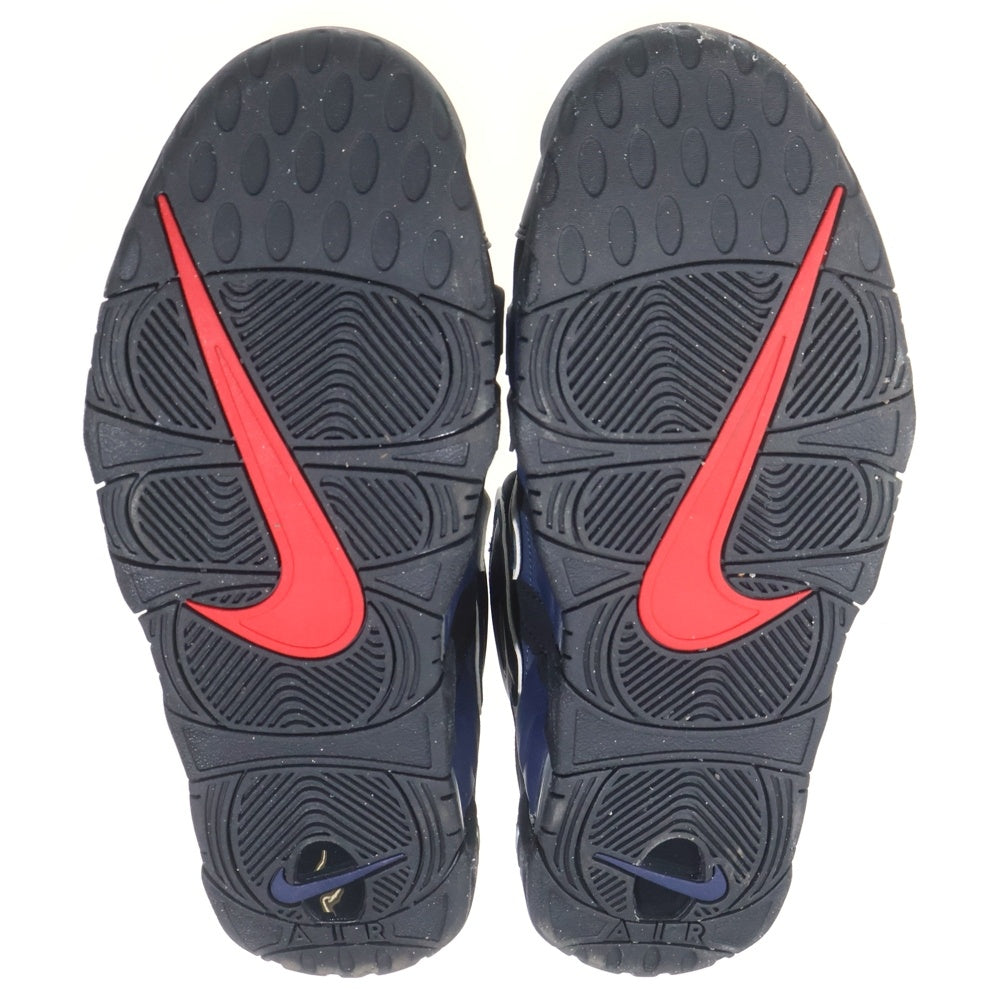 NIKE(ナイキ) AIR MORE UPTEMPO 96 BLACK AND UNIVERSITY RED DJ4400-001 エアモアアップテンポ ブラック アンド ユニバーシティレッド ハイカットスニーカー US10.5/28.5cm