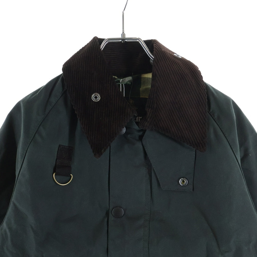 Barbour(バブアー) SPEY JACKET スペイ 裏地チェック ジップアップジャケット カーキ MWX1212SG51