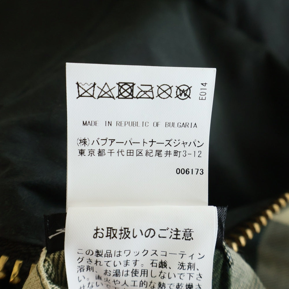 Barbour(バブアー) SPEY JACKET スペイ 裏地チェック ジップアップジャケット カーキ MWX1212SG51