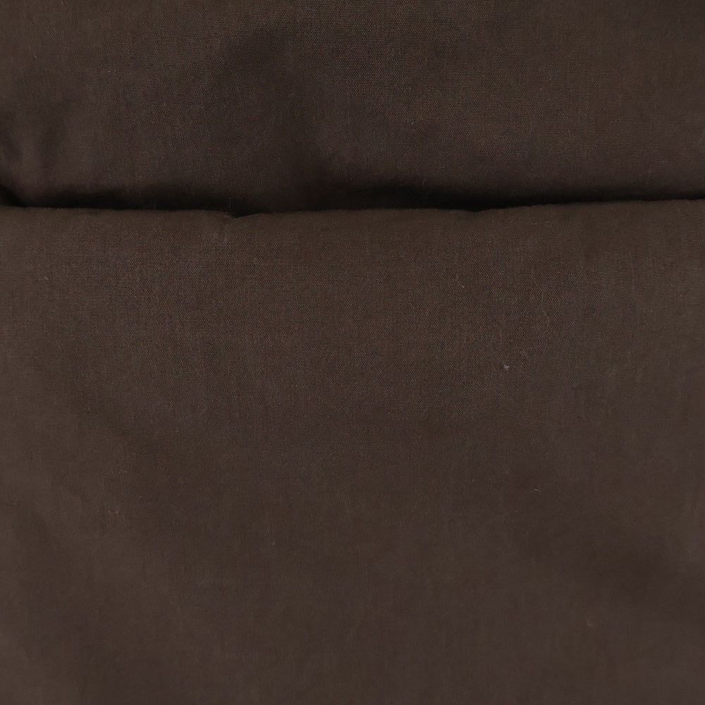 JACQUEMUS(ジャックムス) 22AW Le Papier Brown Padded Down Vest バックロゴジップアップ中綿ベスト ブラウン