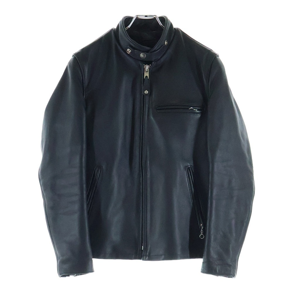 SCHOTT(ショット) シングル ジップアップ レザーライダース インナー付き ジャケット 641