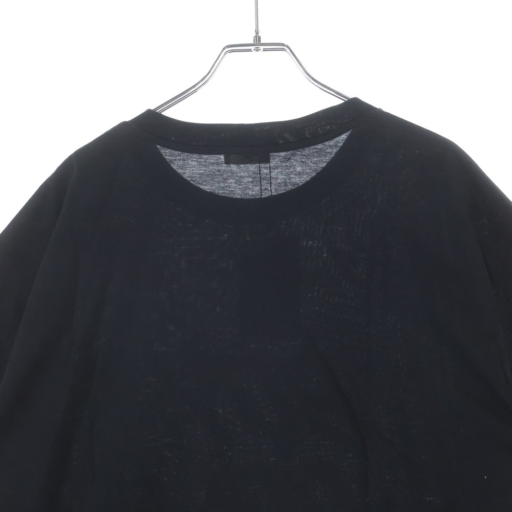 CELINE(セリーヌ) BOY DOLL ラインストーンロゴ 半袖シャツ カットソー クルーネック ブラック 2X59C671Q