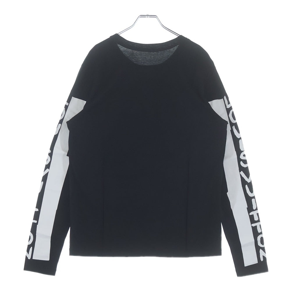 LOUIS VUITTON(ルイヴィトン) 18SS アームロゴ 長袖シャツ カットソー クルーネック ブラック RM181 FMB HEY79W