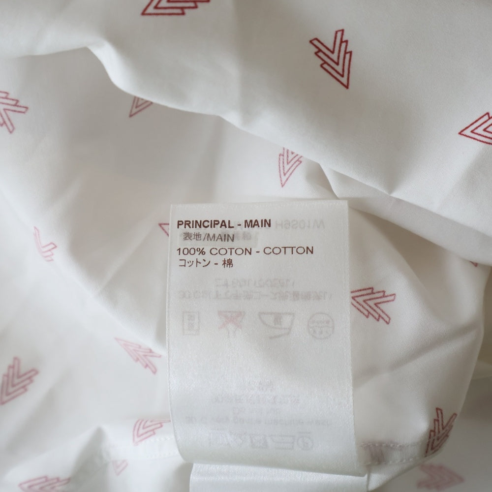 LOUIS VUITTON(ルイヴィトン) 総柄 コットン 長袖シャツ ドレスシャツ ホワイト RM161 BQ9 H9S01W