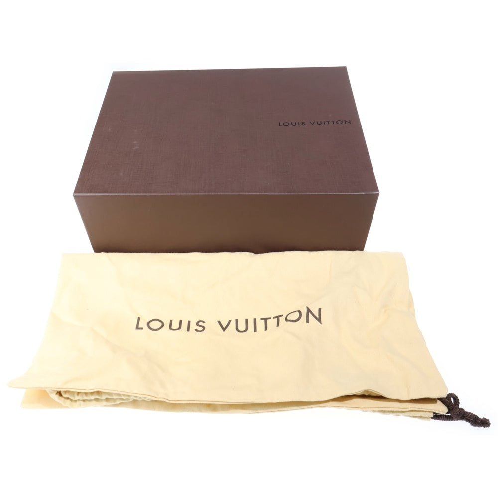 LOUIS VUITTON(ルイヴィトン) モノグラム スエード ハイヒールブーツ ブラック MA0175 レディース
