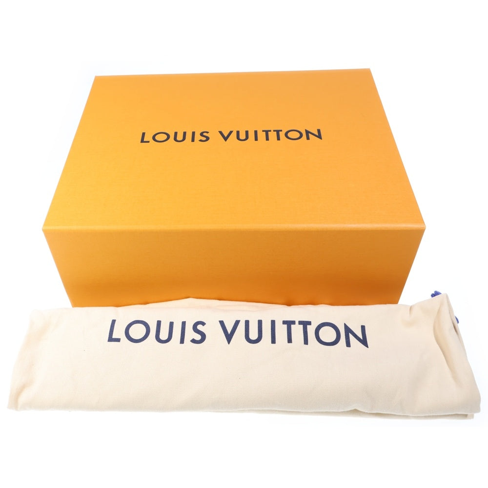 LOUIS VUITTON(ルイヴィトン) レザー ブーツ ベルトデザイン シボ革 ドレスシューズ ブラック ST0155