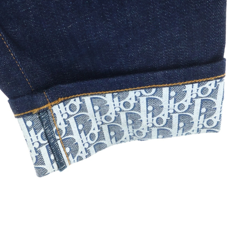 DIOR(ディオール) SLIM 17 REGULAR スリム レギュラー ロールアップ オブリーク デニムパンツ ジーンズ インディゴ 193DS10C226X