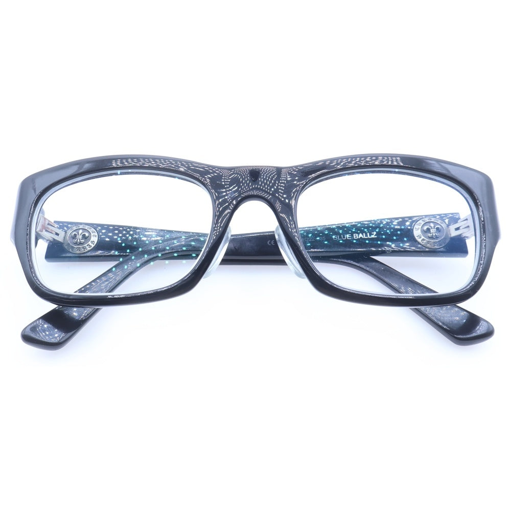 CHROME HEARTS(クロムハーツ) BLUE BALLZ ブルーボールズ アイウェア 眼鏡 サングラス ブラック ※度入り