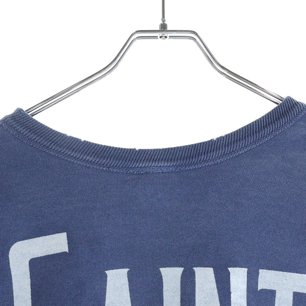 SAINT MICHAEL(セントマイケル) ×Disney FANTASIA DNF CREW N SWEAT FANTSIA SM-HR8-0000-C67 ディズニー ファンタジア ダメージ加工 クルーネックスウェットトレーナー ネイビー
