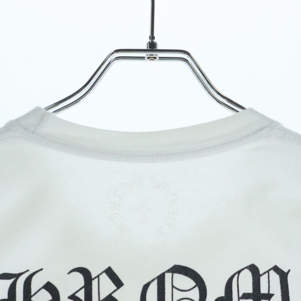 CHROME HEARTS(クロムハーツ) Made In Hollywood T-shirt メイド イ ンハリウッド 両面プリントクルーネック半袖Tシャツカットソー ホワイト
