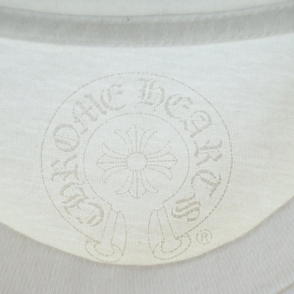 CHROME HEARTS(クロムハーツ) Made In Hollywood T-shirt メイド イ ンハリウッド 両面プリントクルーネック半袖Tシャツカットソー ホワイト