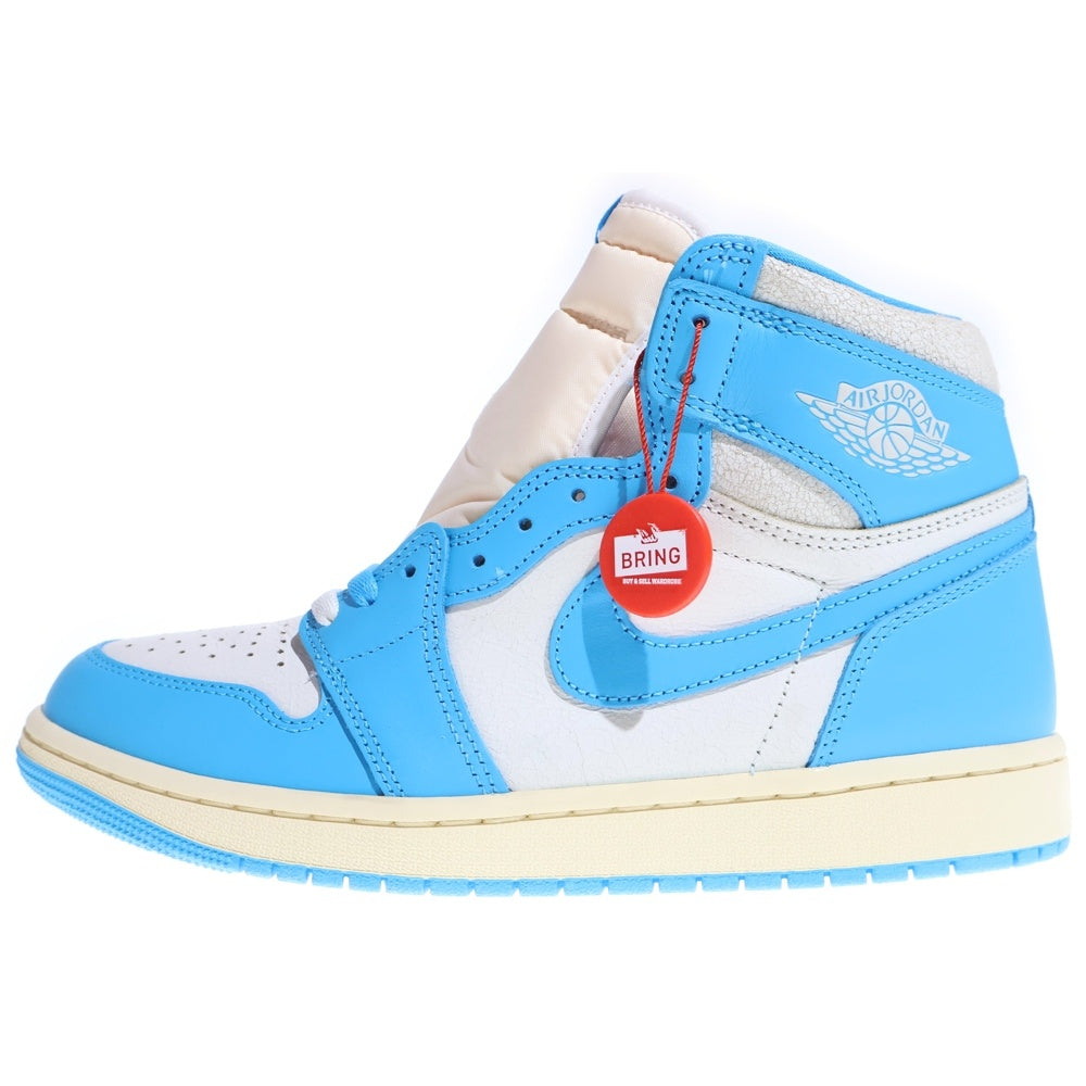 NIKE(ナイキ) AIR JORDAN 1 RETRO HIGH OG UNC REIMAGINED DZ5485-402 エアジョーダン1 レトロ リイマジンド ハイカットスニーカー US9/27.0cm ホワイト/ブルー