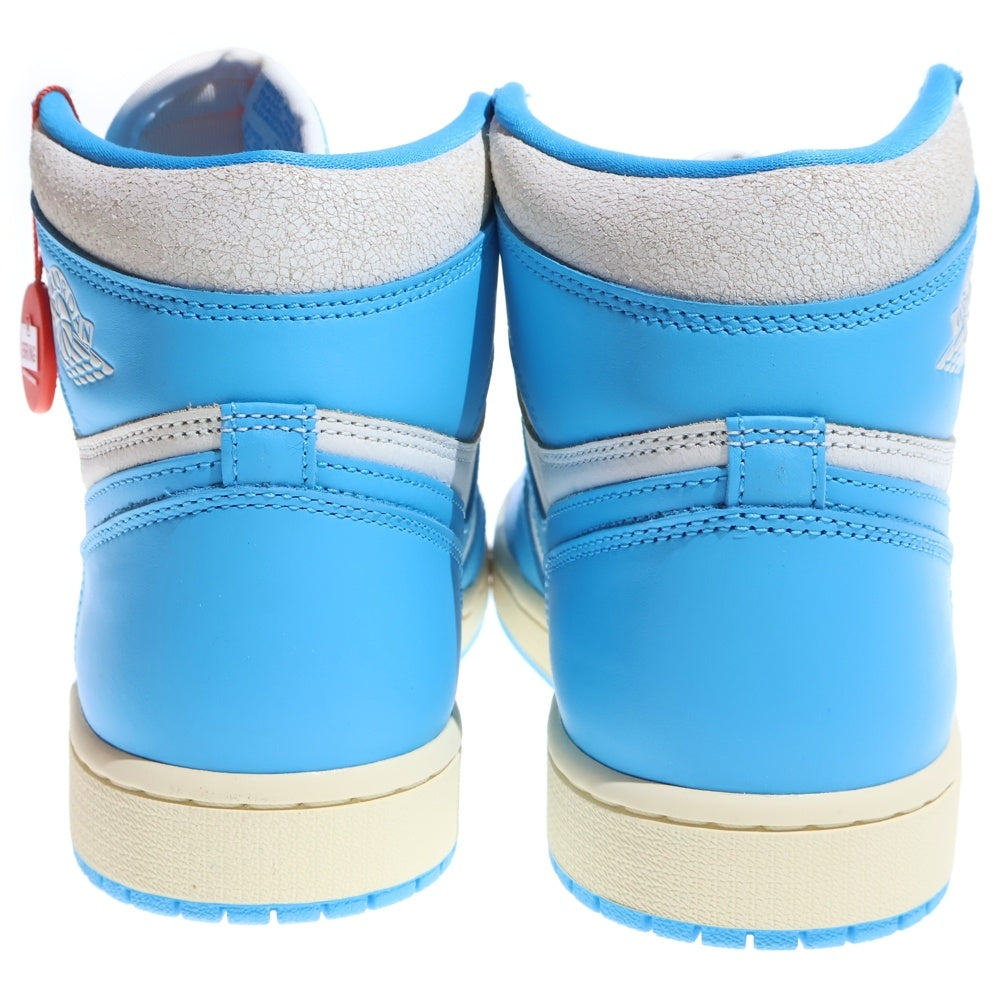 NIKE(ナイキ) AIR JORDAN 1 RETRO HIGH OG UNC REIMAGINED DZ5485-402 エアジョーダン1 レトロ リイマジンド ハイカットスニーカー US9/27.0cm ホワイト/ブルー