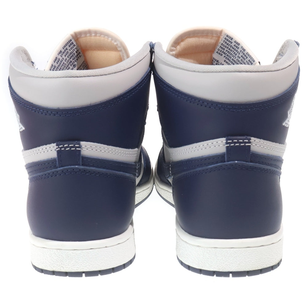 NIKE(ナイキ) AIR JORDAN 1 HIGH 85 GEORGETOWN BQ4422-400 エアジョーダン1 ジョージタウン ハイカットスニーカー US8.5/26.5cm ネイビー/グレー