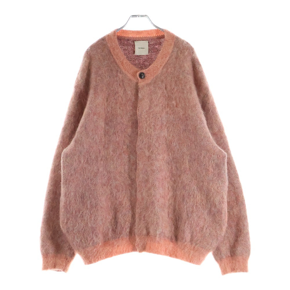 Kota Gushiken(コウタグシケン) 24AW Monkey the pilsner バックデザイン モヘアカーディガン ピンク