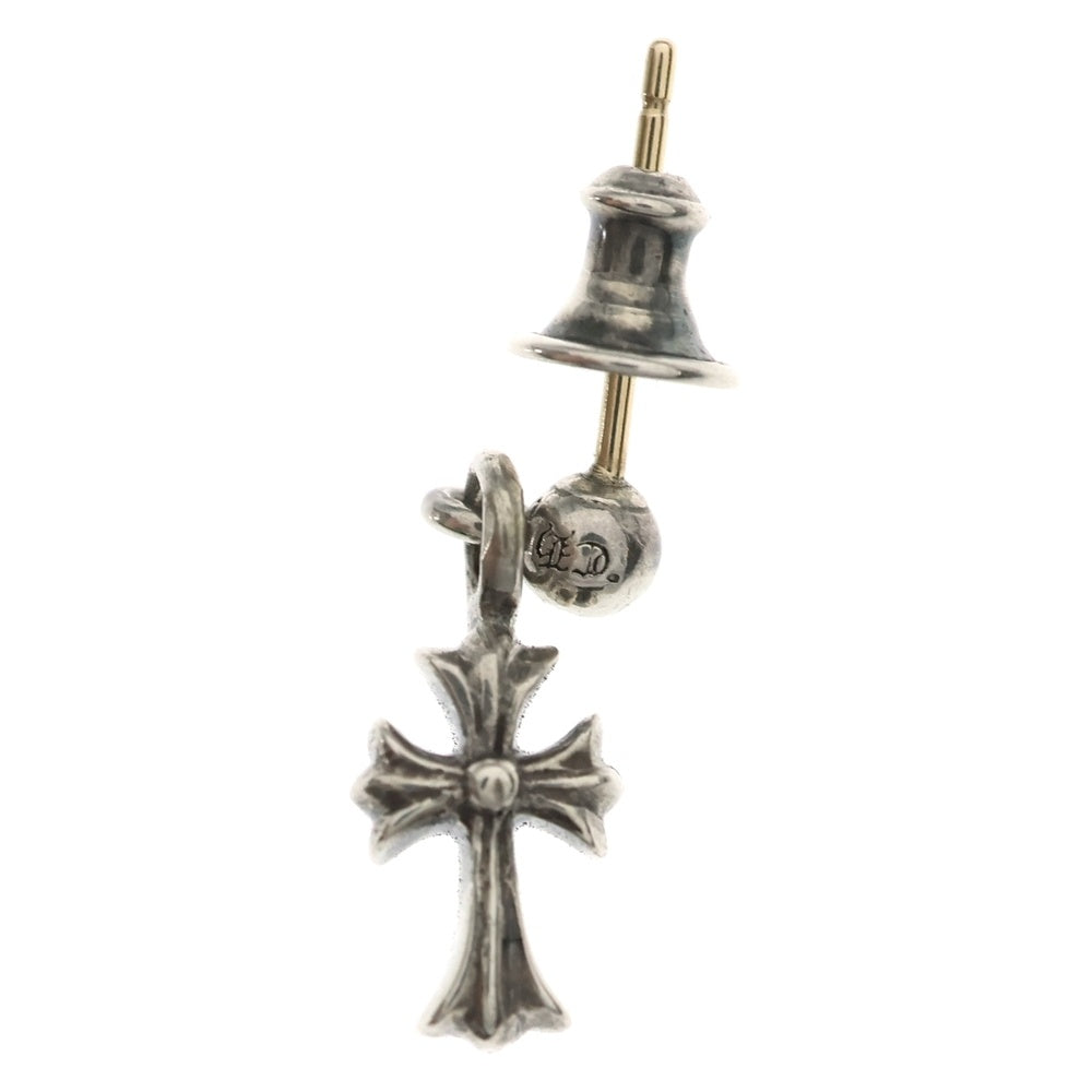 CHROME HEARTS(クロムハーツ) DRP STCK CH CRS スタックCHクロス ドロップピアス シルバー